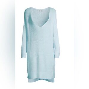 Free people Waffle Knit Tunic Sweater